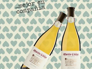 diseño vino albariño