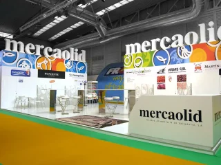 diseño stand alimentaria