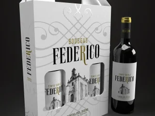 diseño packaging vino tinto