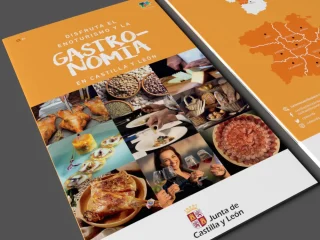 diseño folleto gastronomía