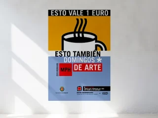 cartel museo contemporáneo